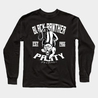 Black Panther Party Logo Long Sleeve T-Shirt